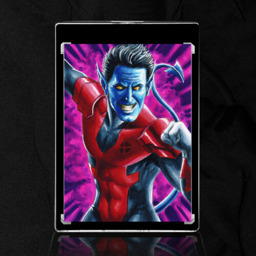 Nightcrawler Sketch Card by Duke