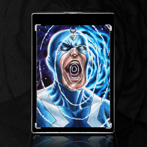 Blackbolt Sketch Card by Duke