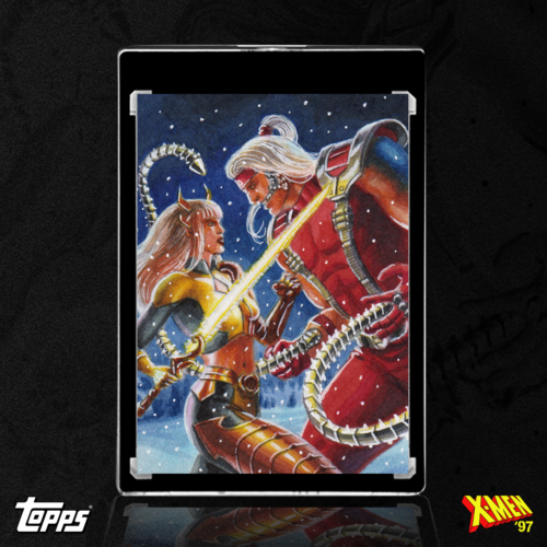 Magik vs. Omega Red Sketch Card by Duke