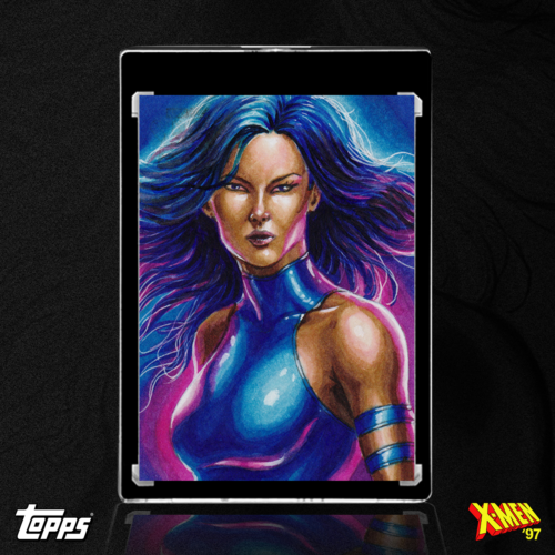 Psylocke Sketch Card by Duke